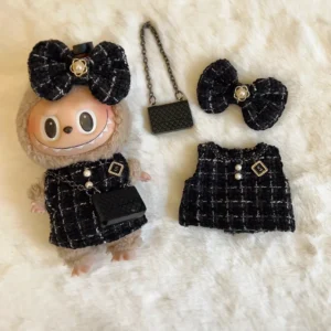 Cute Labubu Doll Clothes Outfit Accessories