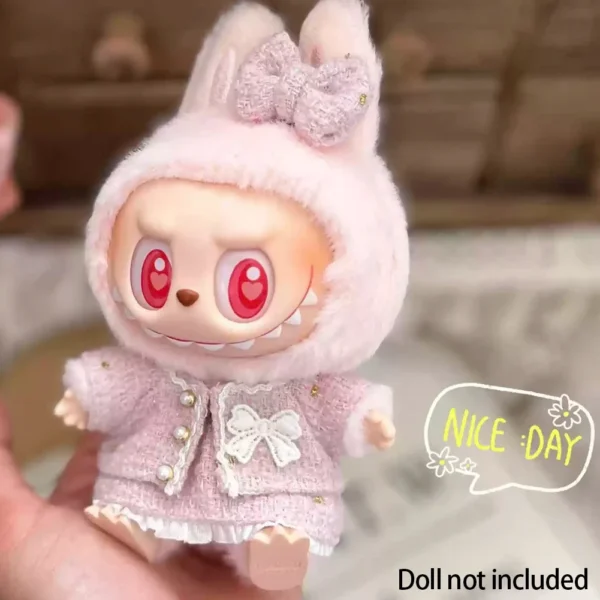 ⁦Cute Labubu Doll Clothes Outfit Accessories⁩ - الصورة ⁦13⁩