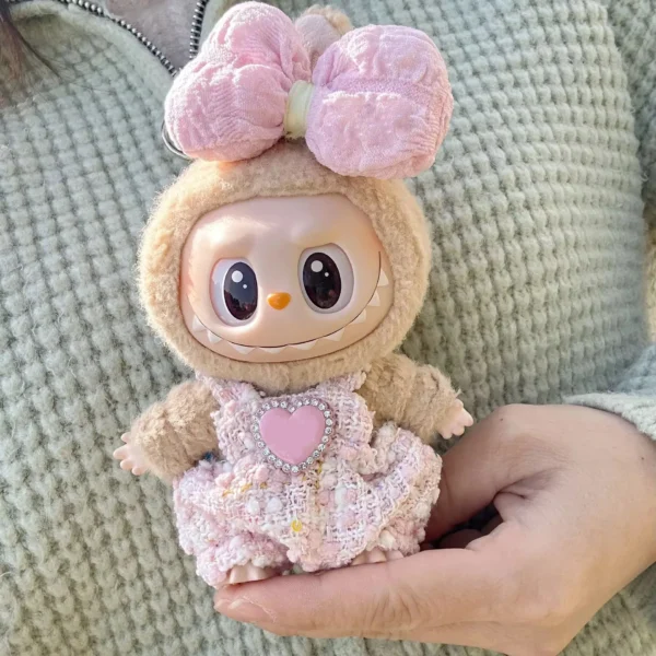 ⁦Cute Labubu Doll Clothes Outfit Accessories⁩ - الصورة ⁦3⁩