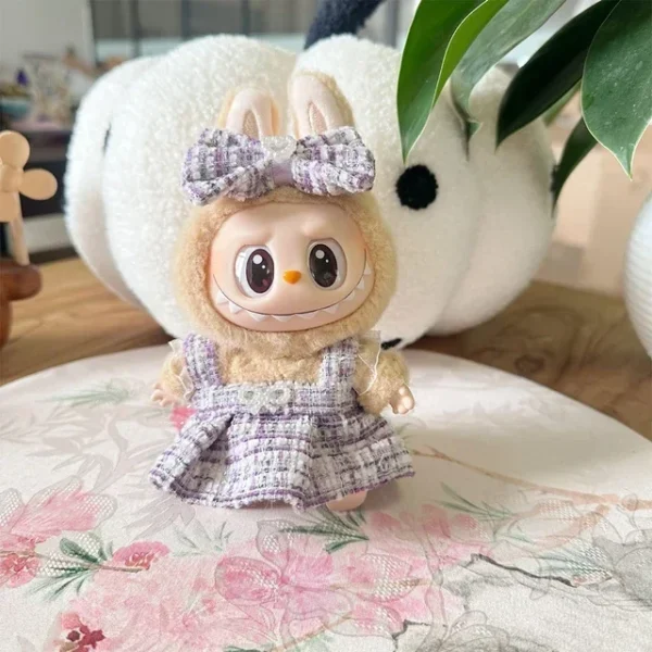 ⁦Cute Labubu Doll Clothes Outfit Accessories⁩ - الصورة ⁦9⁩