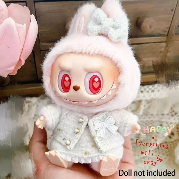 ⁦Cute Labubu Doll Clothes Outfit Accessories⁩ - الصورة ⁦15⁩