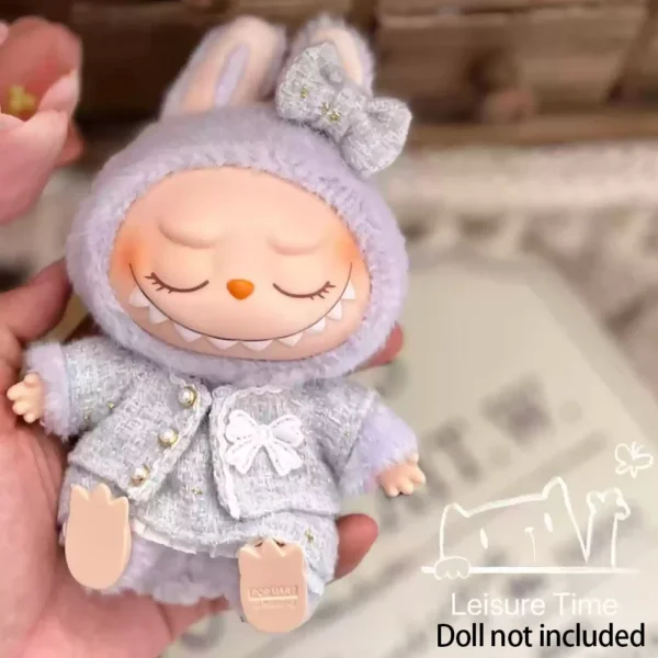 ⁦Cute Labubu Doll Clothes Outfit Accessories⁩ - الصورة ⁦14⁩