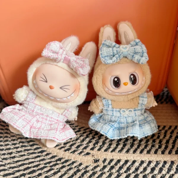 ⁦Cute Labubu Doll Clothes Outfit Accessories⁩ - الصورة ⁦5⁩